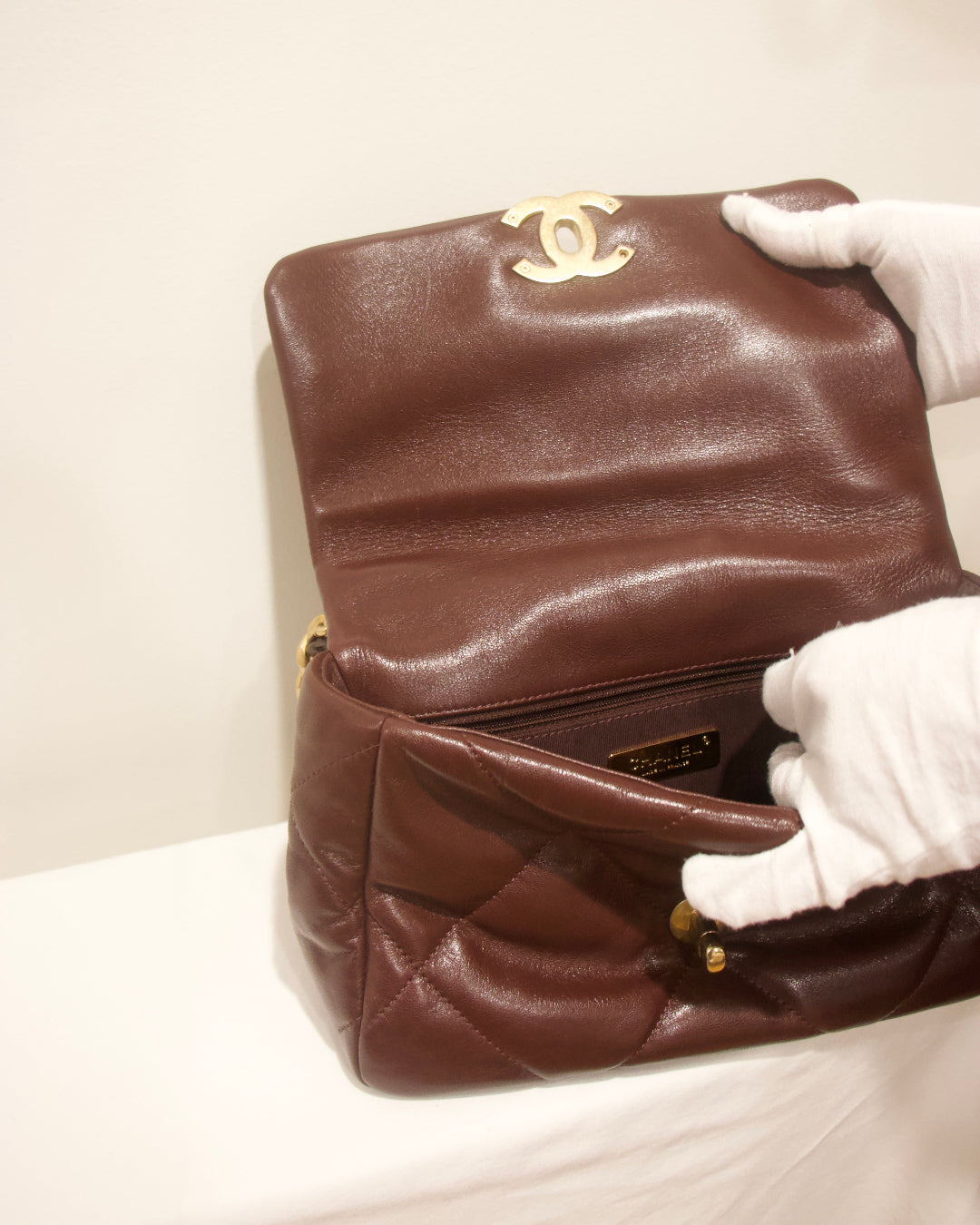 Chanel 19 Bordeaux Small Bag