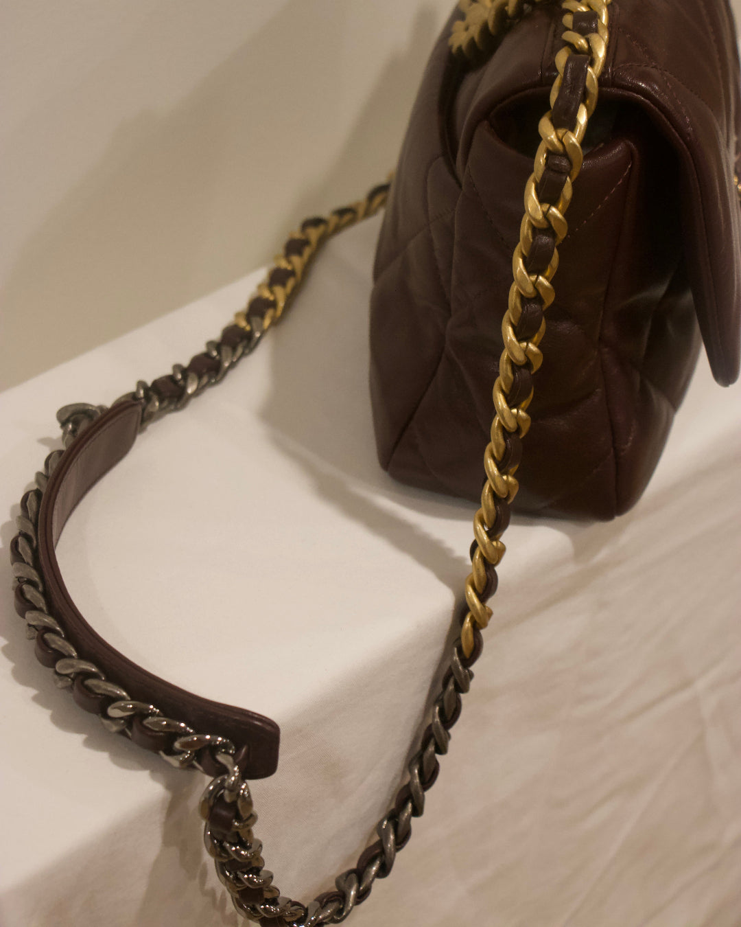 Chanel 19 Bordeaux Small Bag
