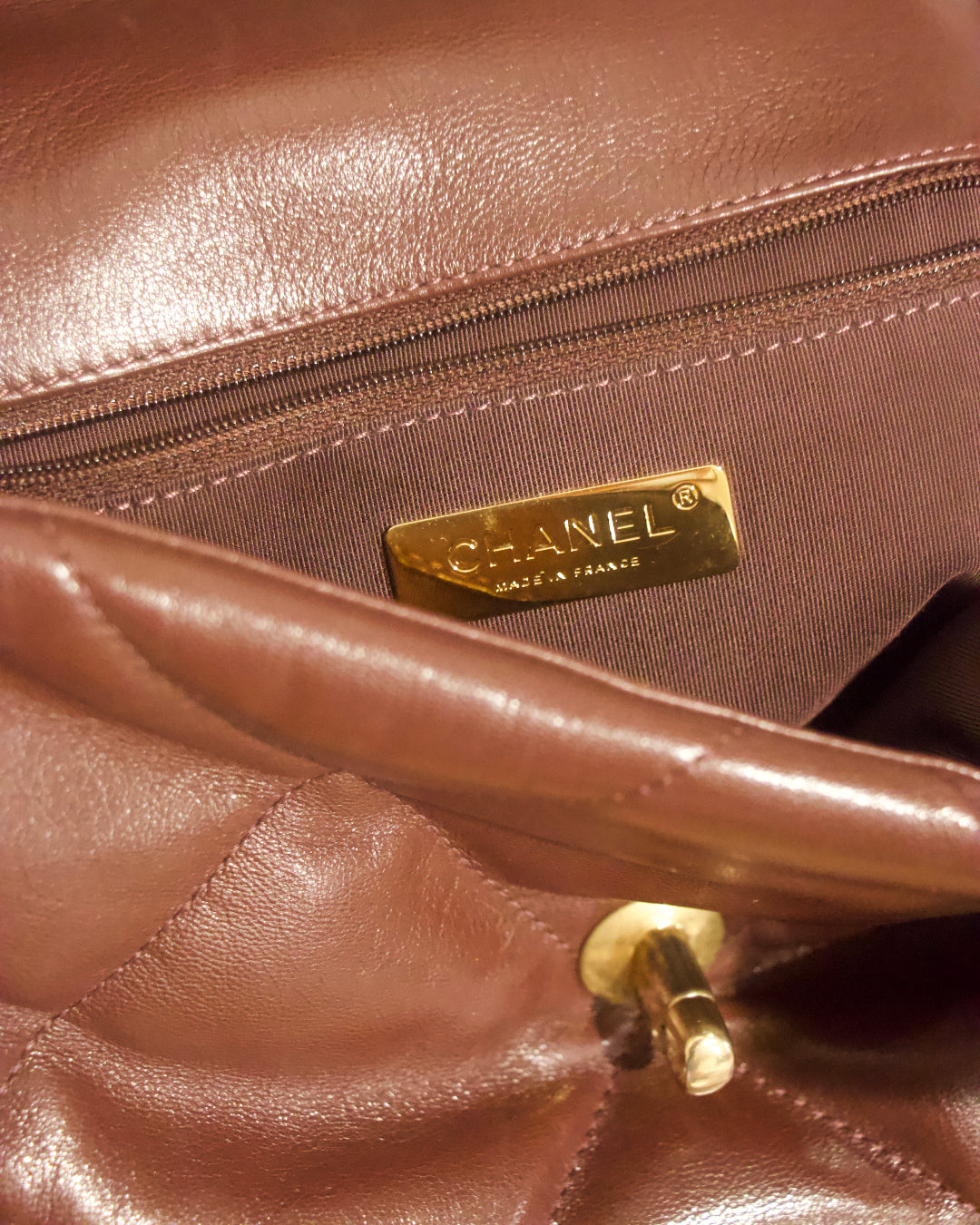 Chanel 19 Bordeaux Small Bag