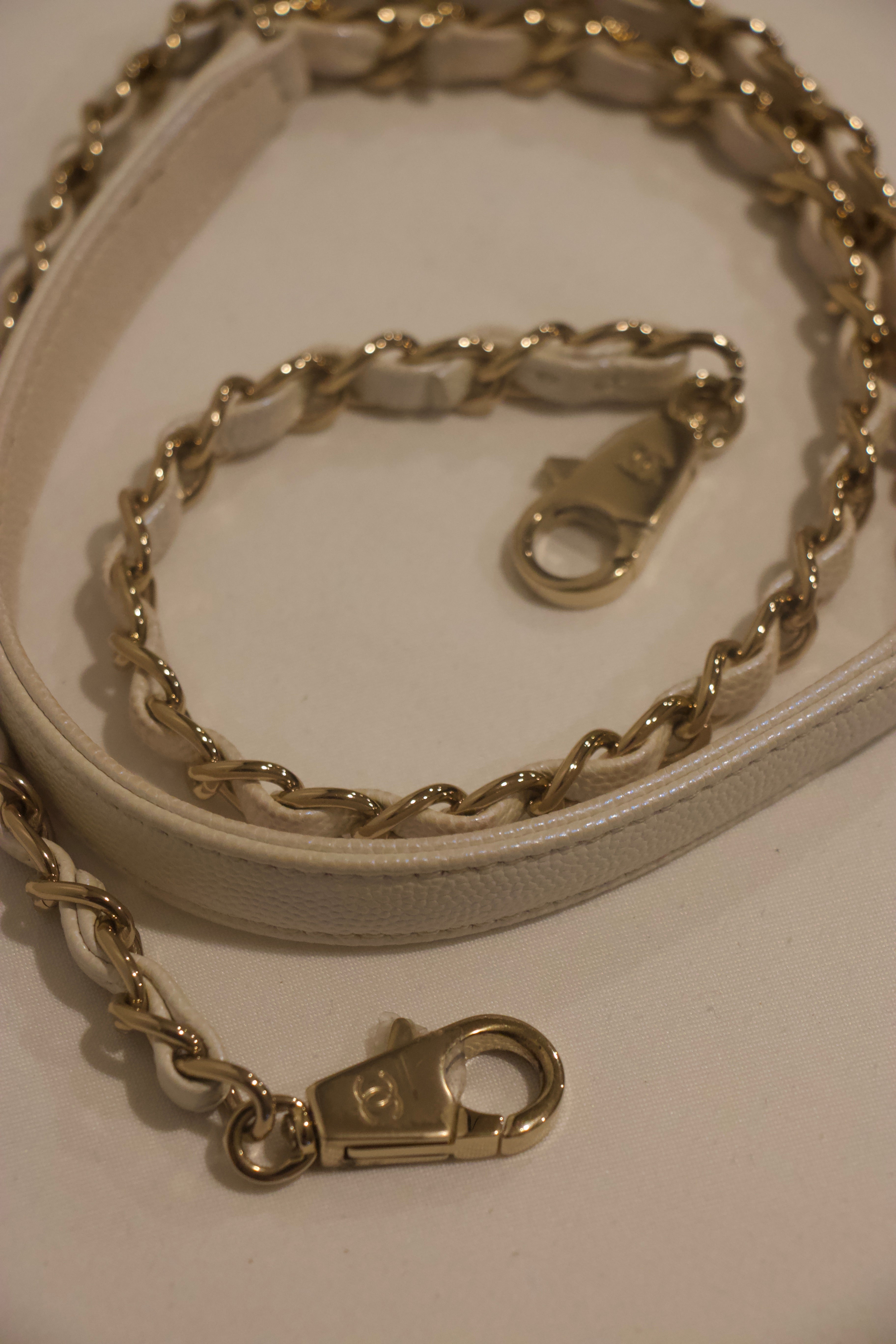 Chanel Iridescent Coco Handle Flap Bag Strap