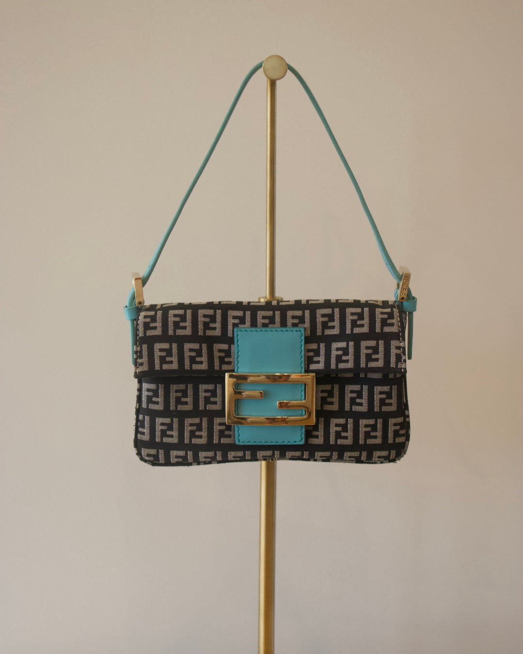Fendi Zucchino Mini Baguette