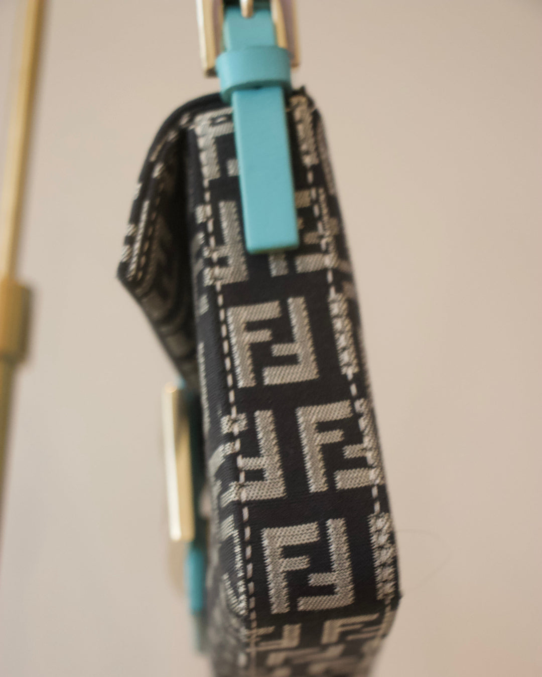 Fendi Zucchino Mini Baguette