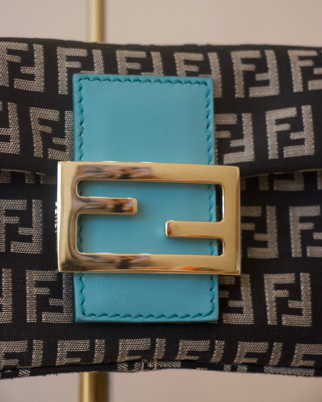 Fendi Zucchino Mini Baguette