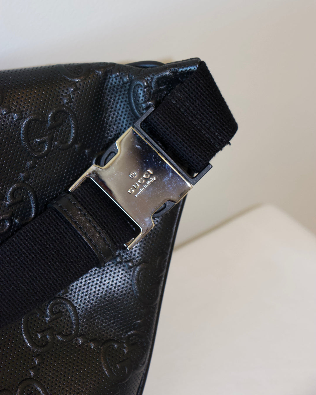 Gucci Tennis Embossed Belt Bag