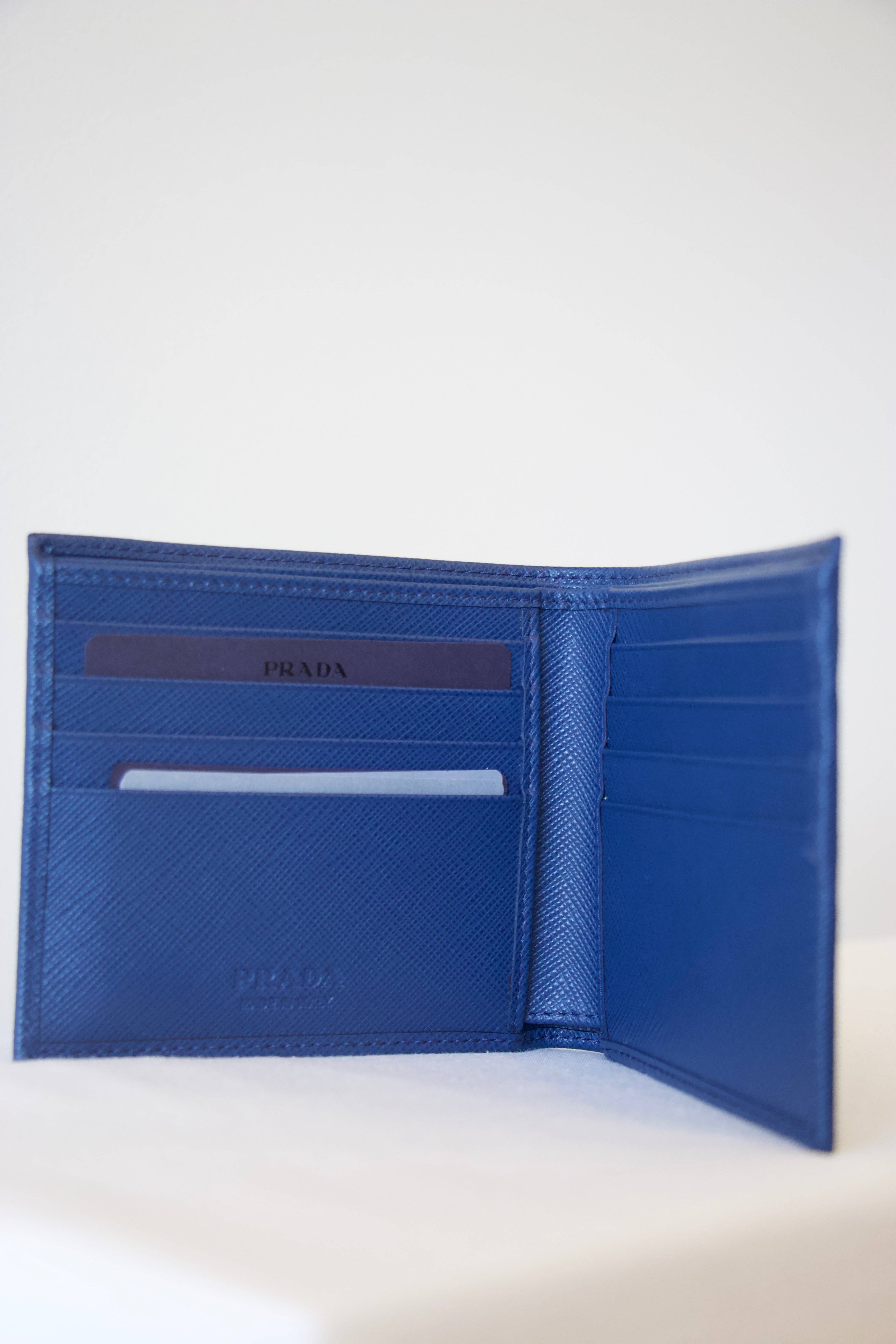 Prada Saffiano Mens Leather Wallet