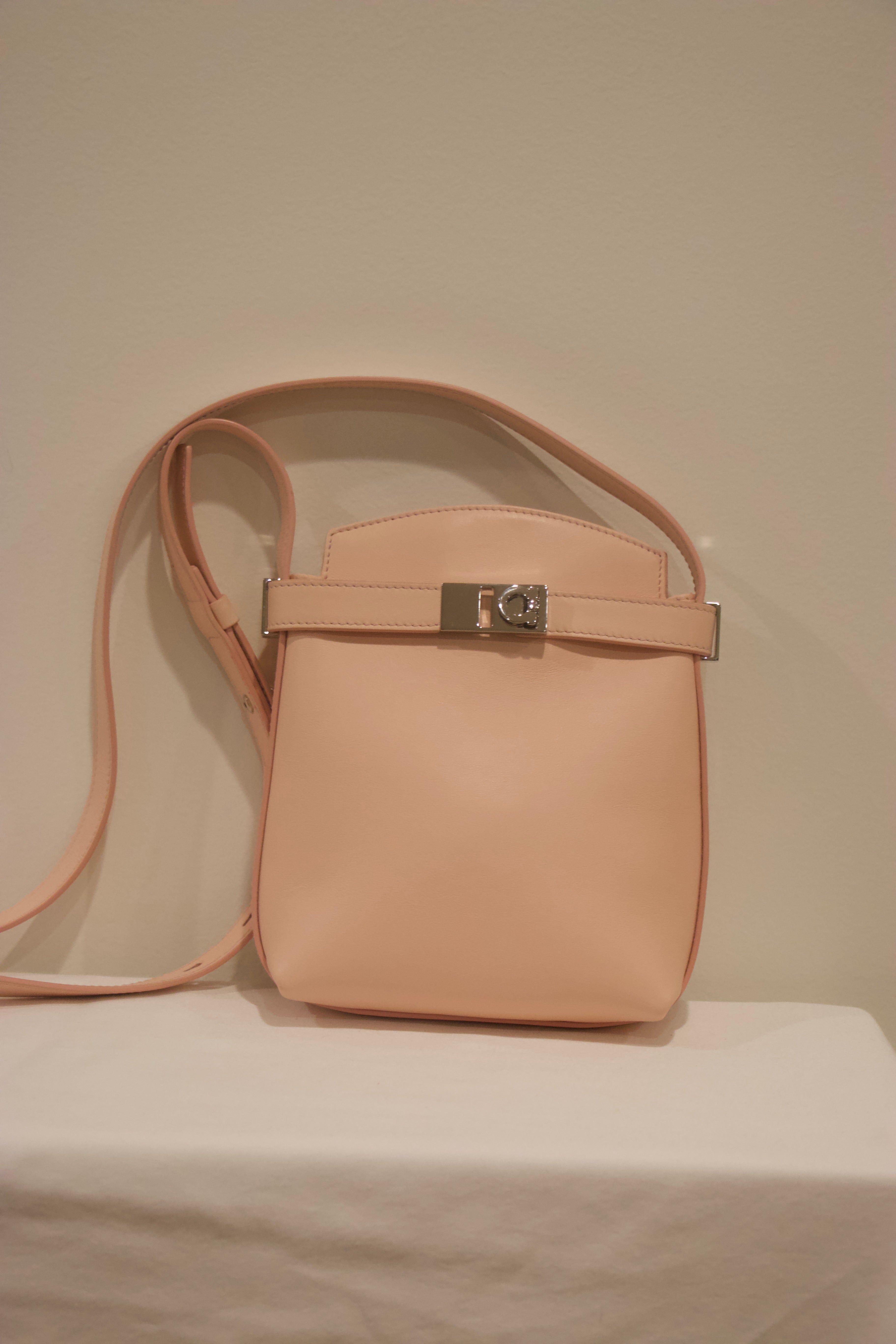Salvatore Ferragamo Hug Leather Crossbody