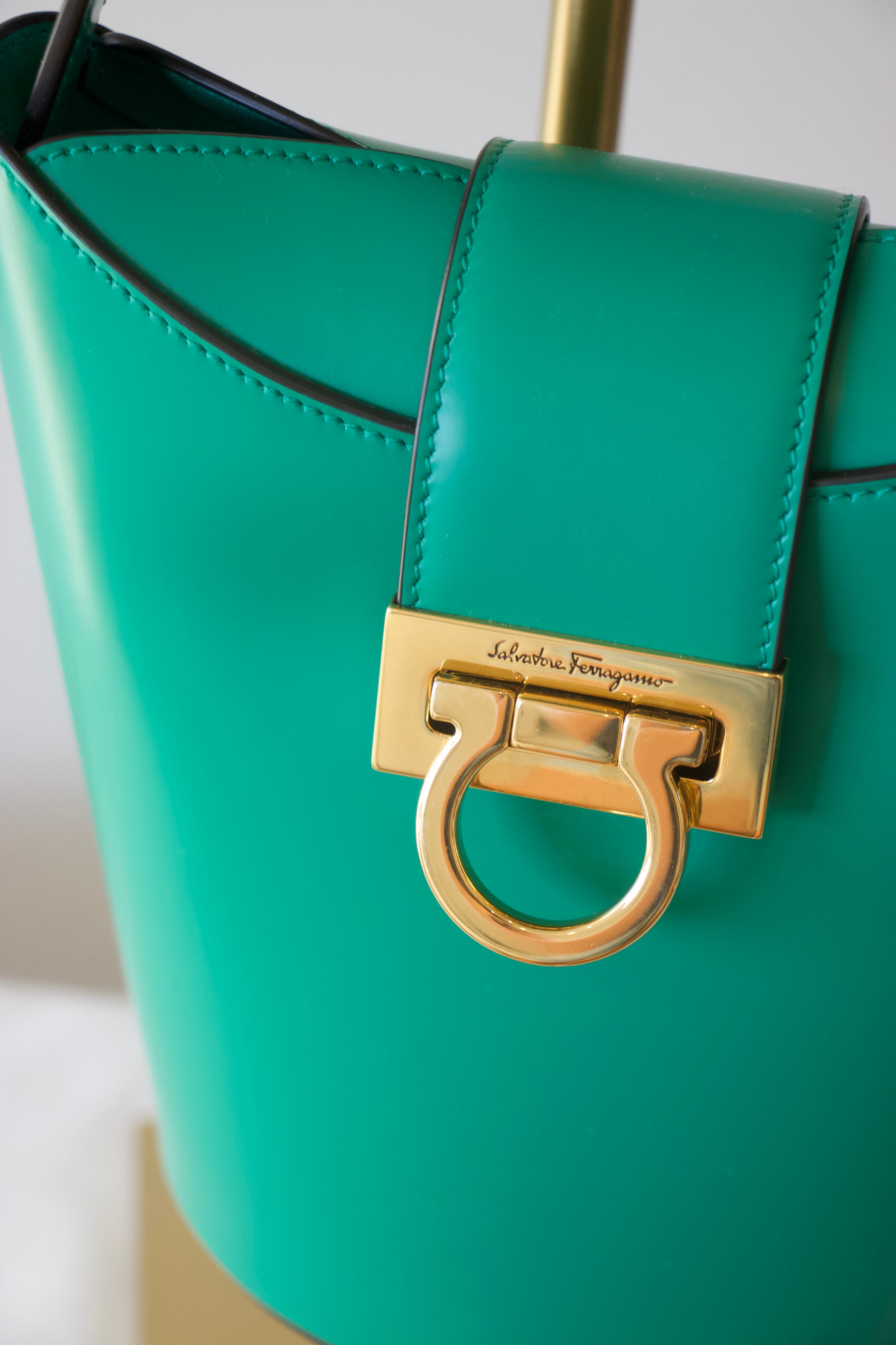 Salvatore Ferragamo Trifolio Bucket Bag
