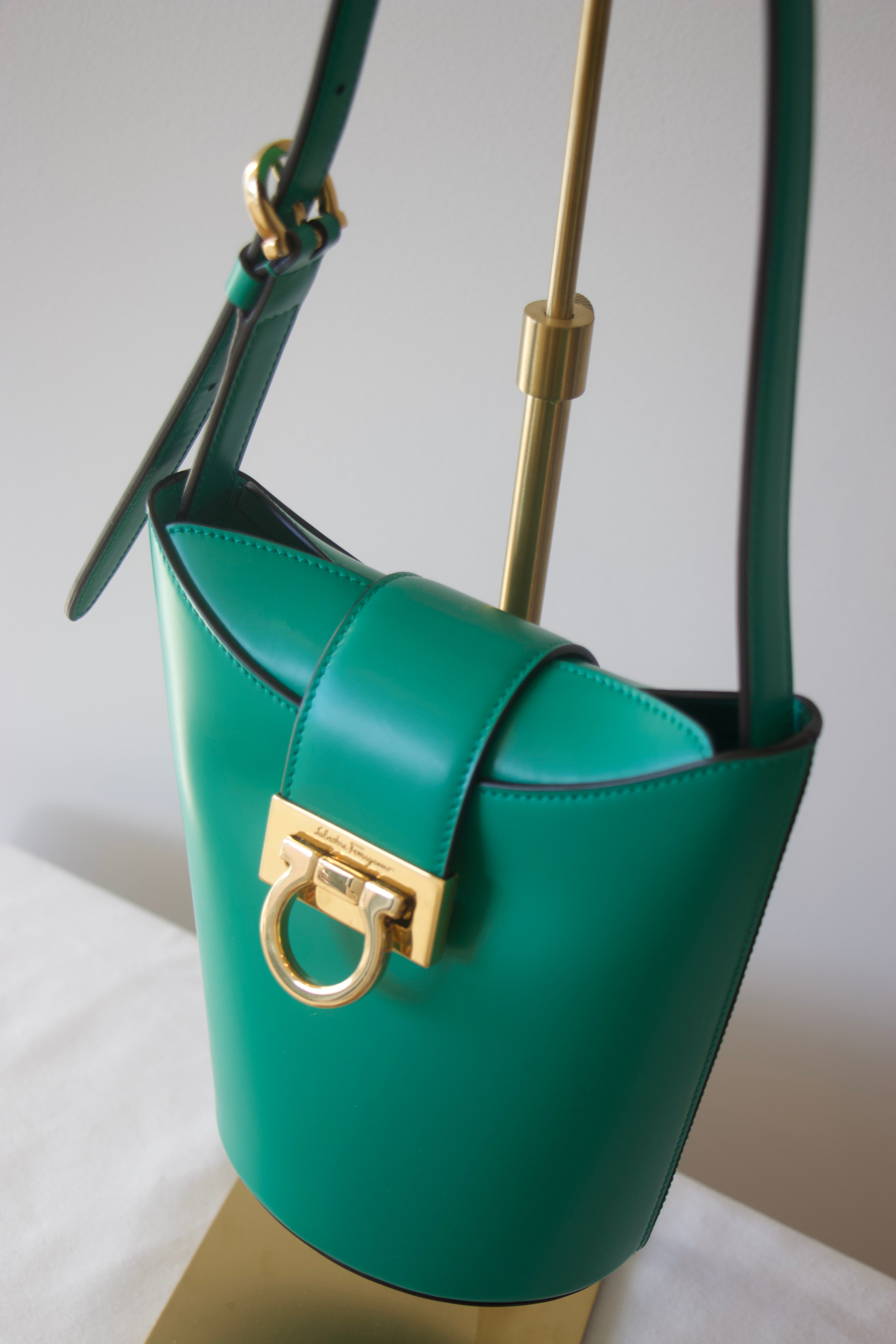 Salvatore Ferragamo Trifolio Bucket Bag
