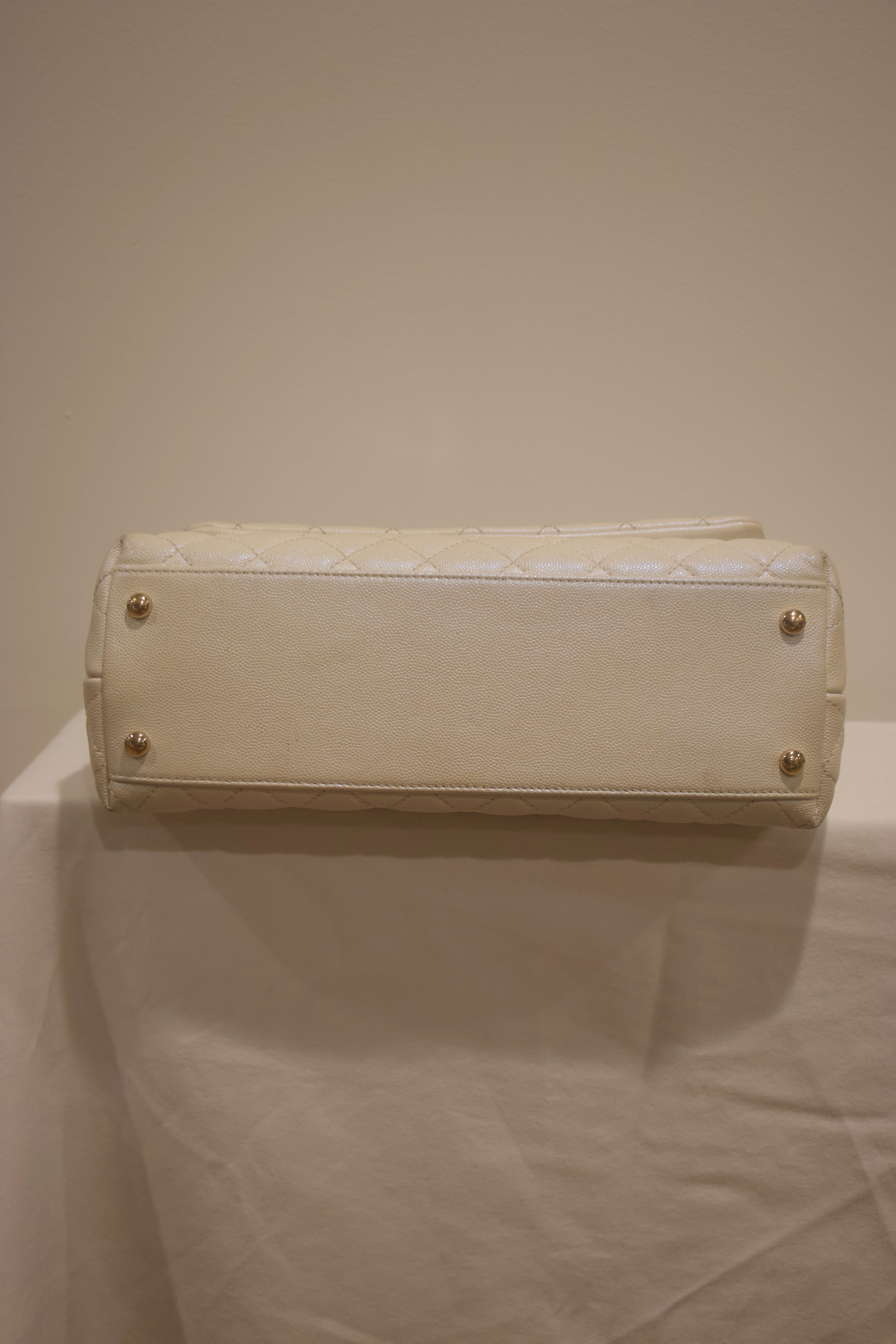 Chanel Iridescent Coco Handle Flap Bag