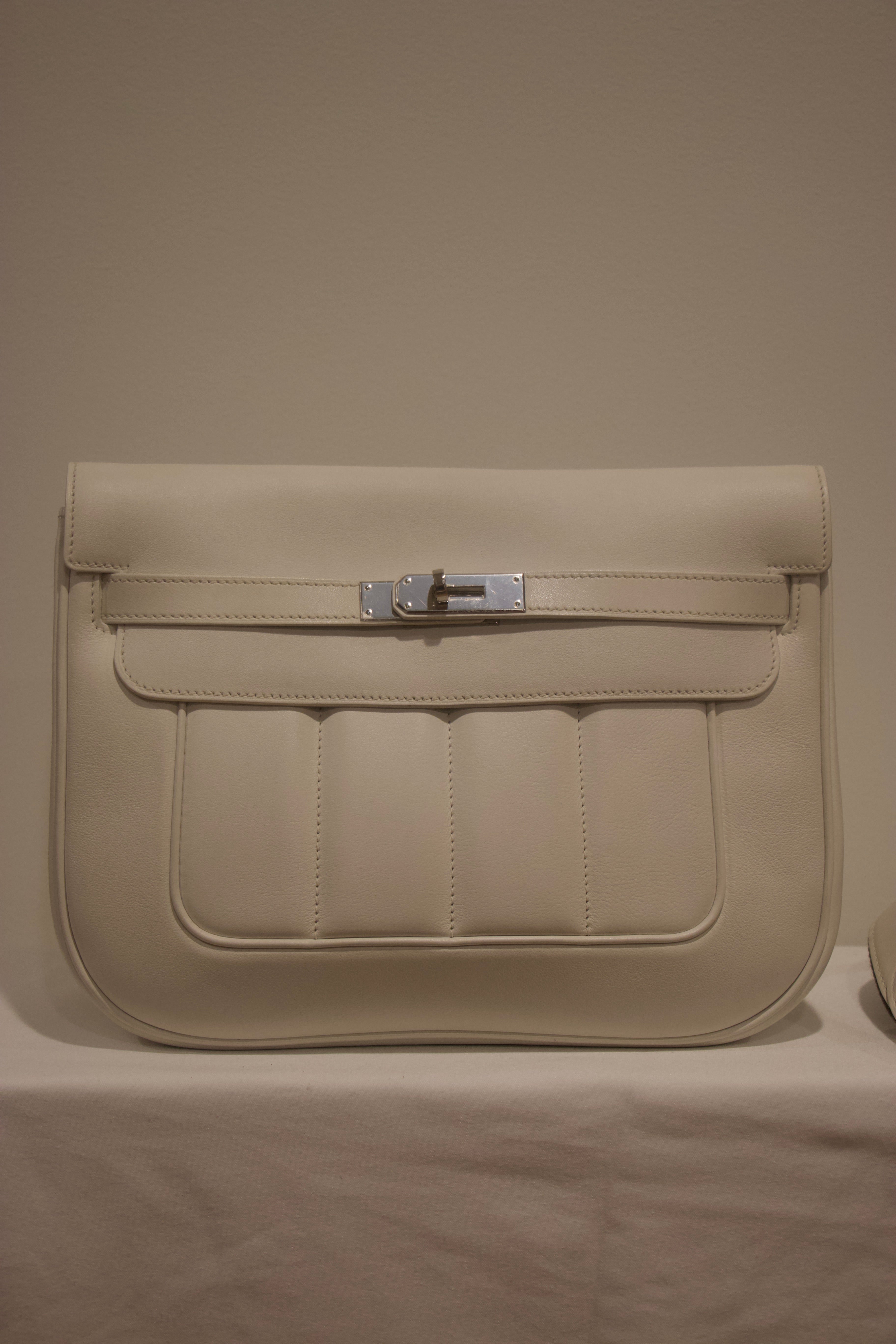 Hermes Swift Sac Berline 28 Cream