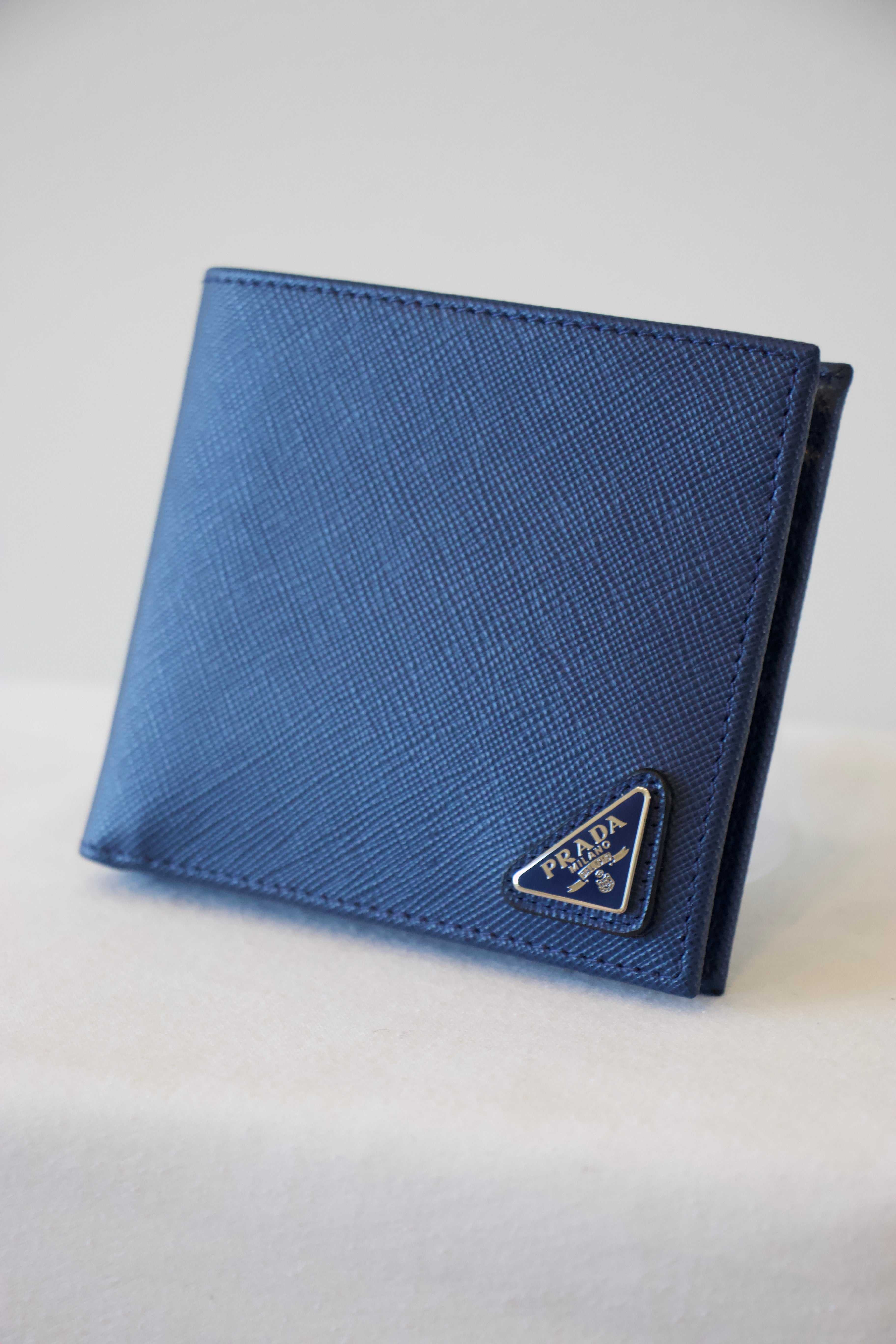 Prada Saffiano Mens Leather Wallet