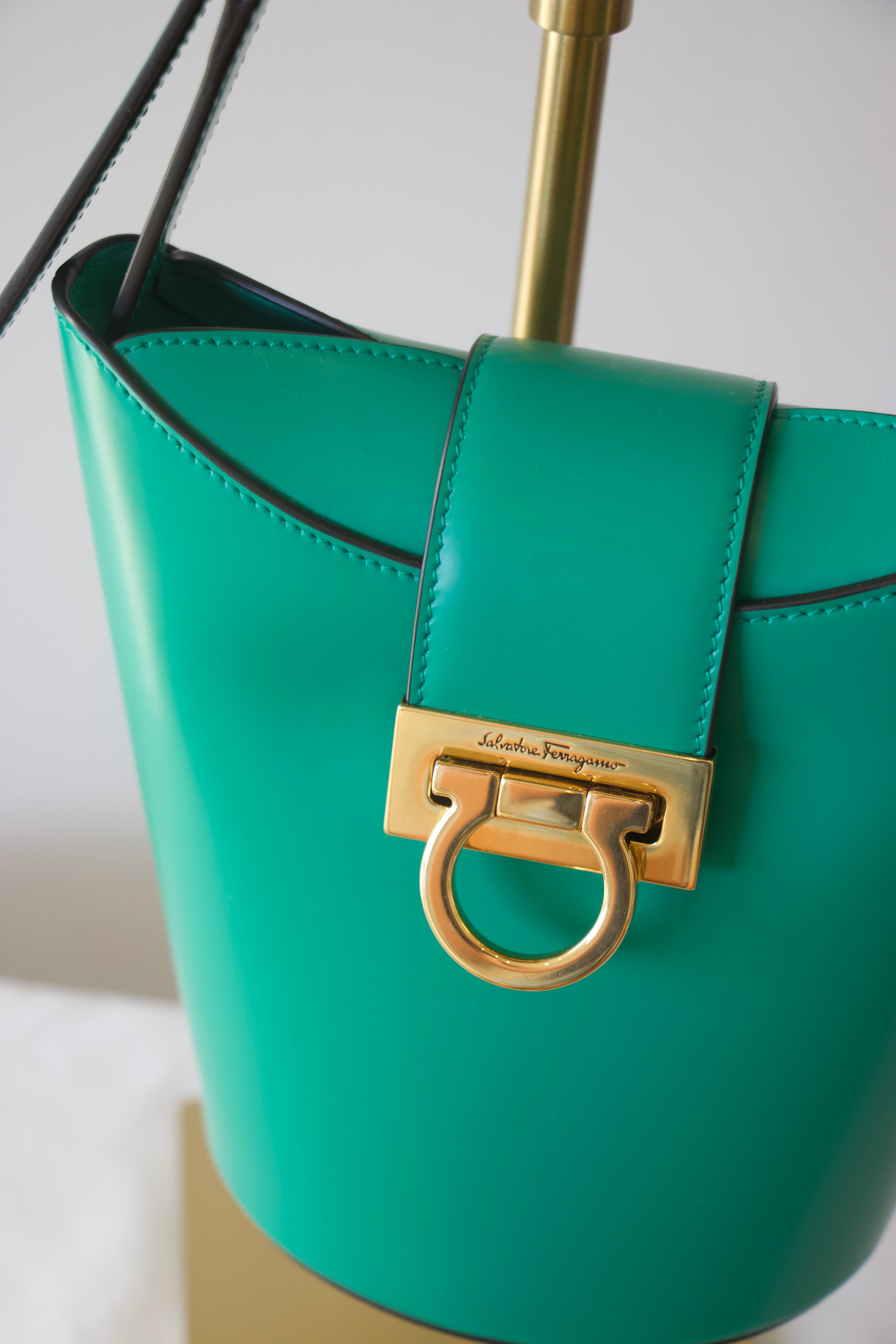 Salvatore Ferragamo Trifolio Bucket Bag